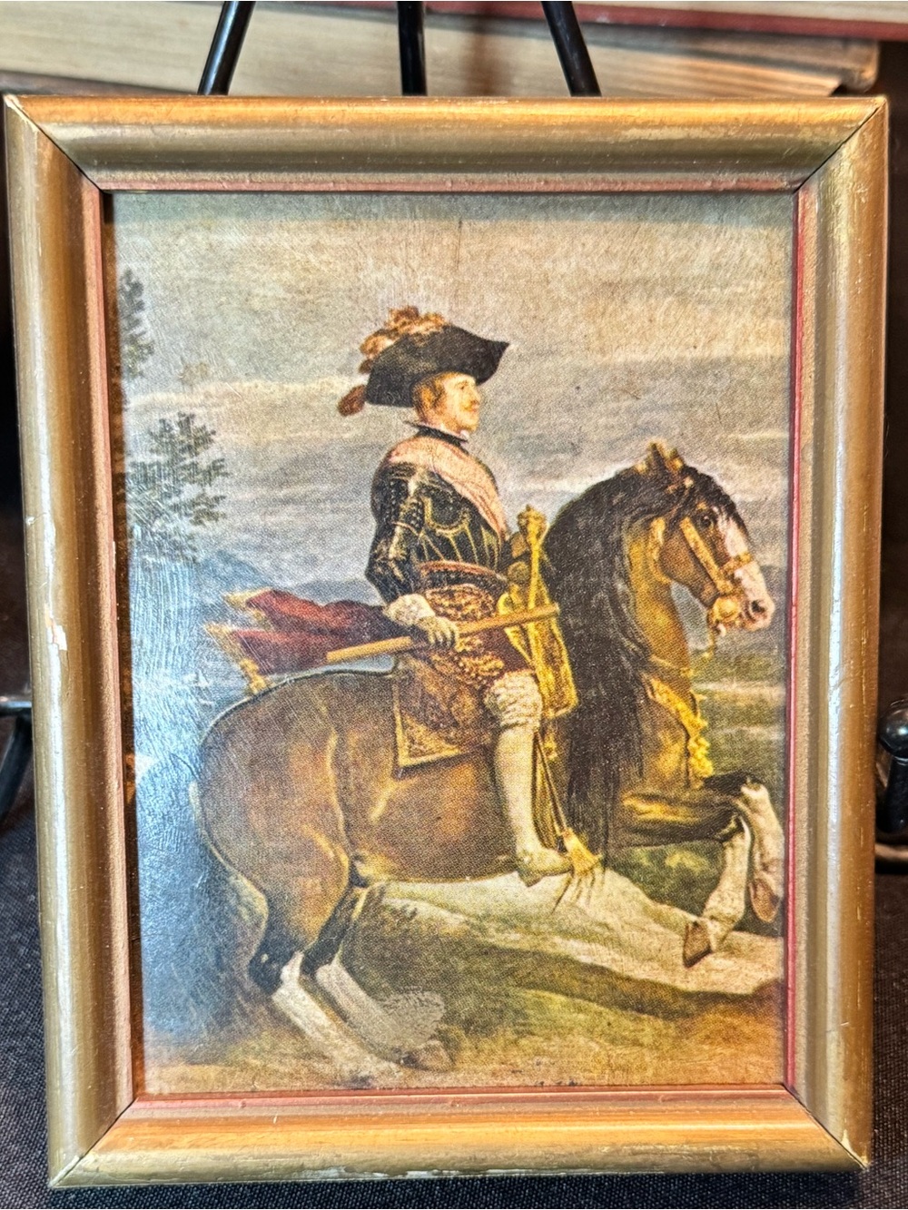Vintage equestrian art